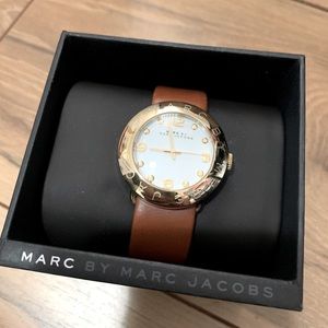 Marc Jacobs Mini Amy Leather Watch